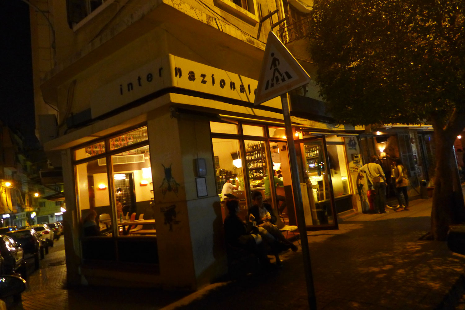 Bar dans le quartier de Gemmayzé de Beyrouth