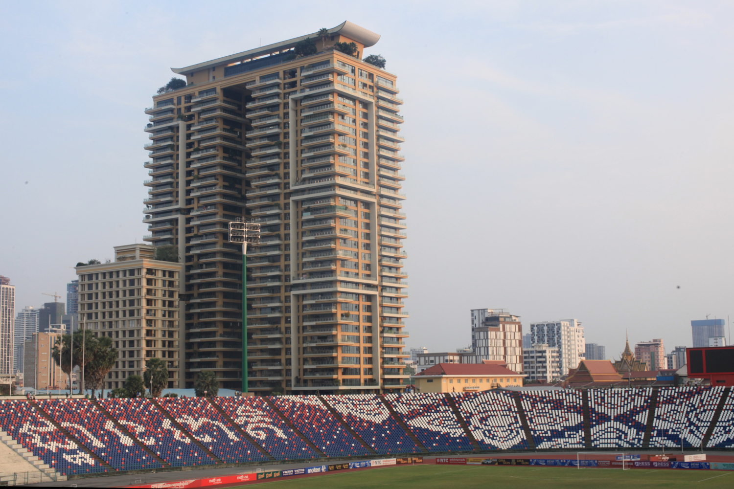 Le Stade olympique proche de chez Channa © Globe Reporters