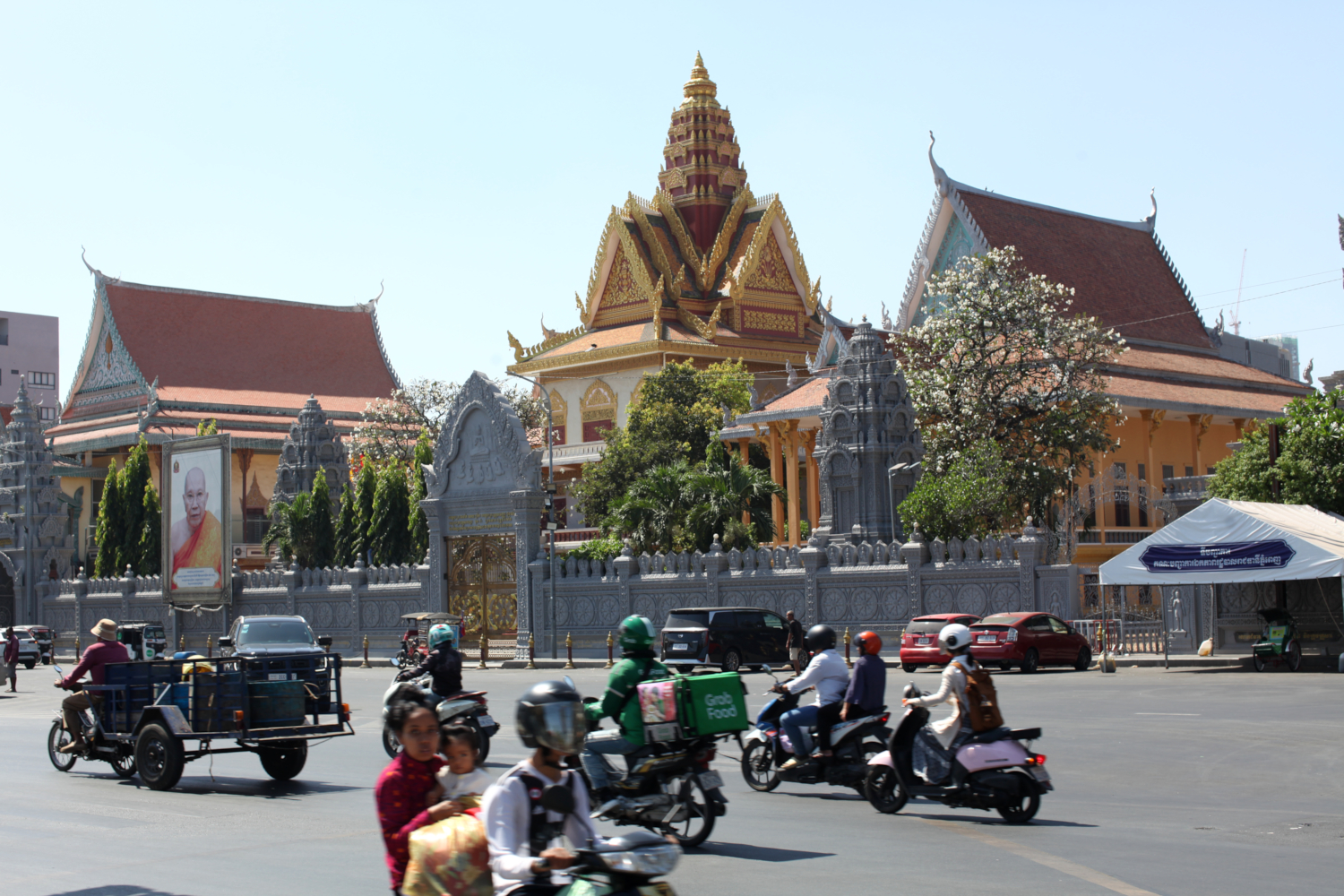 Monastère de Wat Ounaloum à Phnom Penh © Globe Reporters