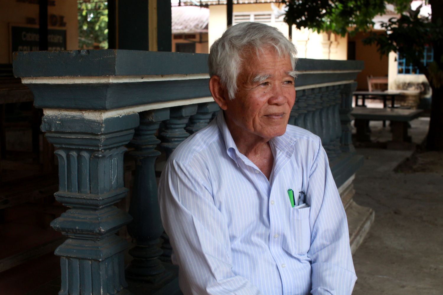 Saran MEAS dans le refuge de Kol © Globe Reporters