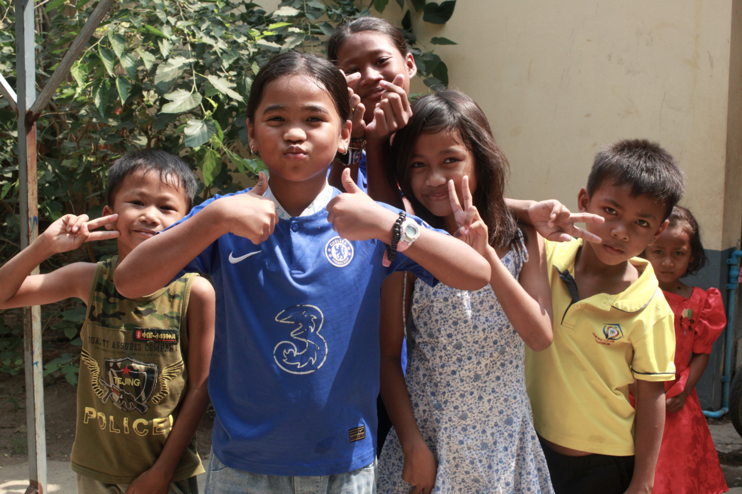 Enfants pensionnaires au refuge Kol © Globe Reporters