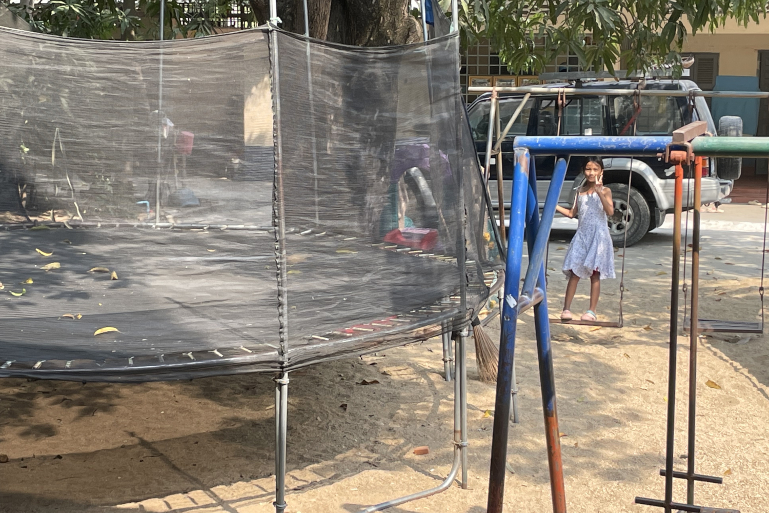 Aire de jeux du Refuge Kol © Globe Reporters