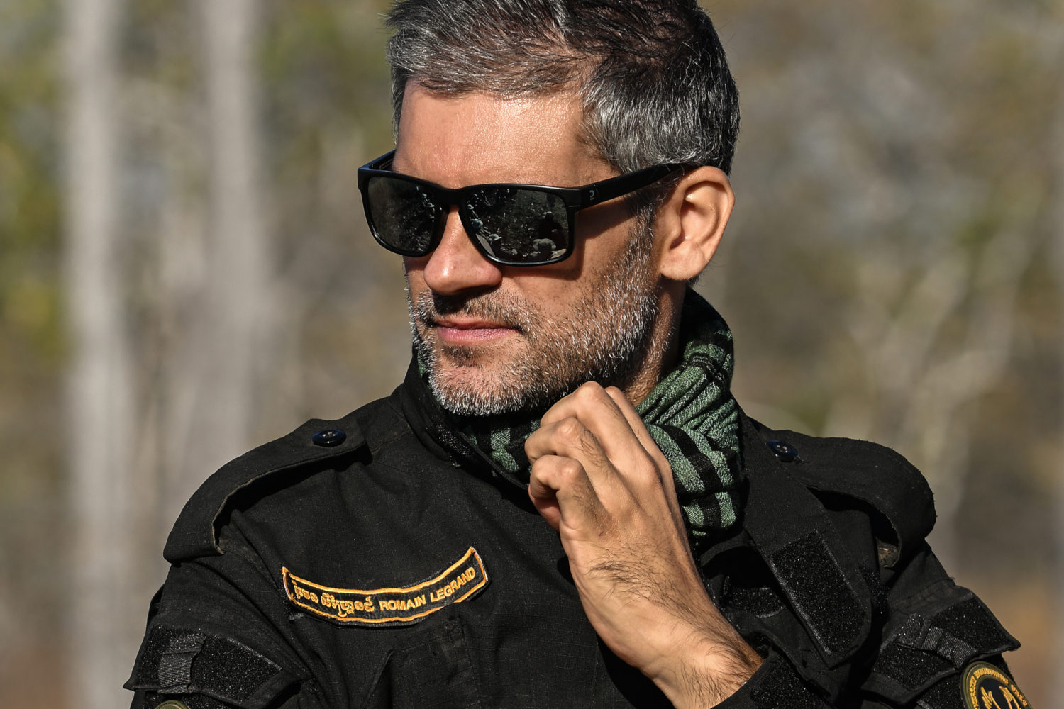 Romain LEGRAND avec l’uniforme du Rising Phoenix © Jeremy Holden Rising Phoenix