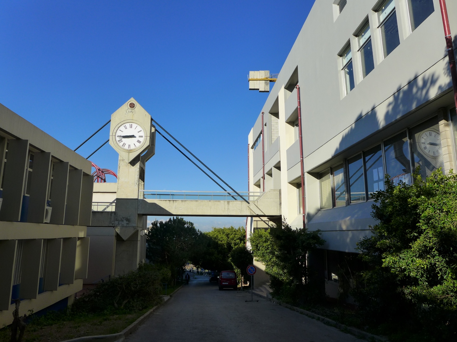 Le bâtiment où travaille Magda © Globe Reporters