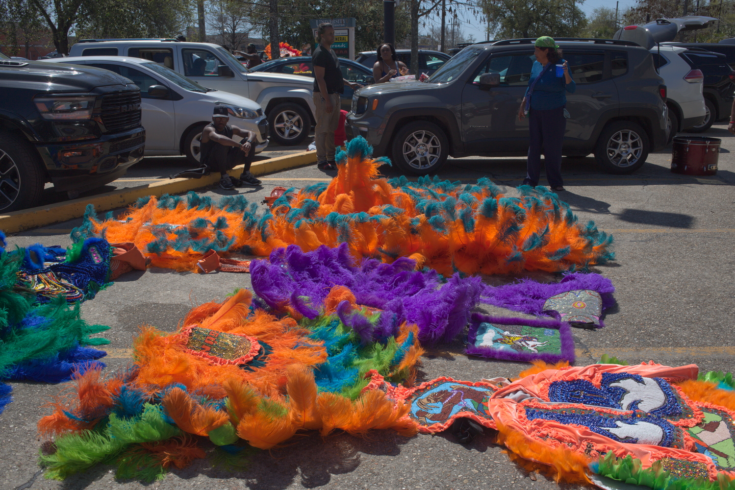 Uptown Super Sunday 2025 : The Wild Magnolias ont sorti leurs “suits” © Globe Reporters