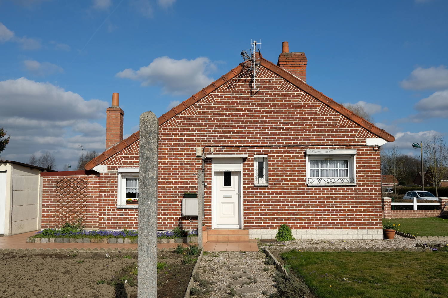 Quand les mineurs devenaient retraités, ils étaient relogés dans des maisons plus petites. 