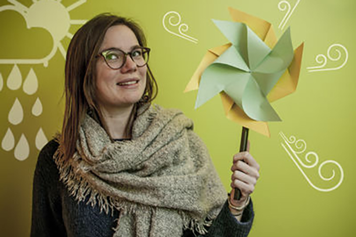 Elaine BRIAND est chargée de Mission Adaptation au Changement Climatique au Centre ressource du développement durable (CERDD)