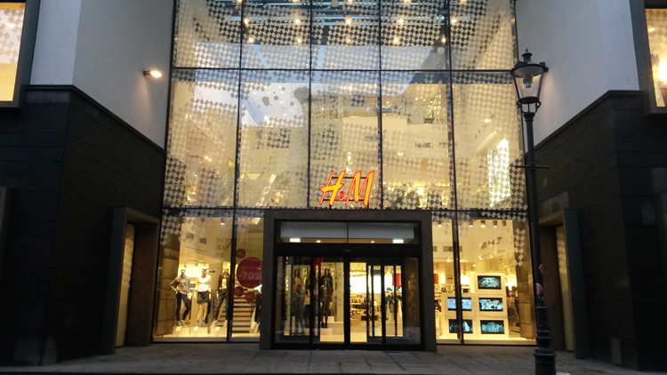 Un magasin H&M à Bucarest