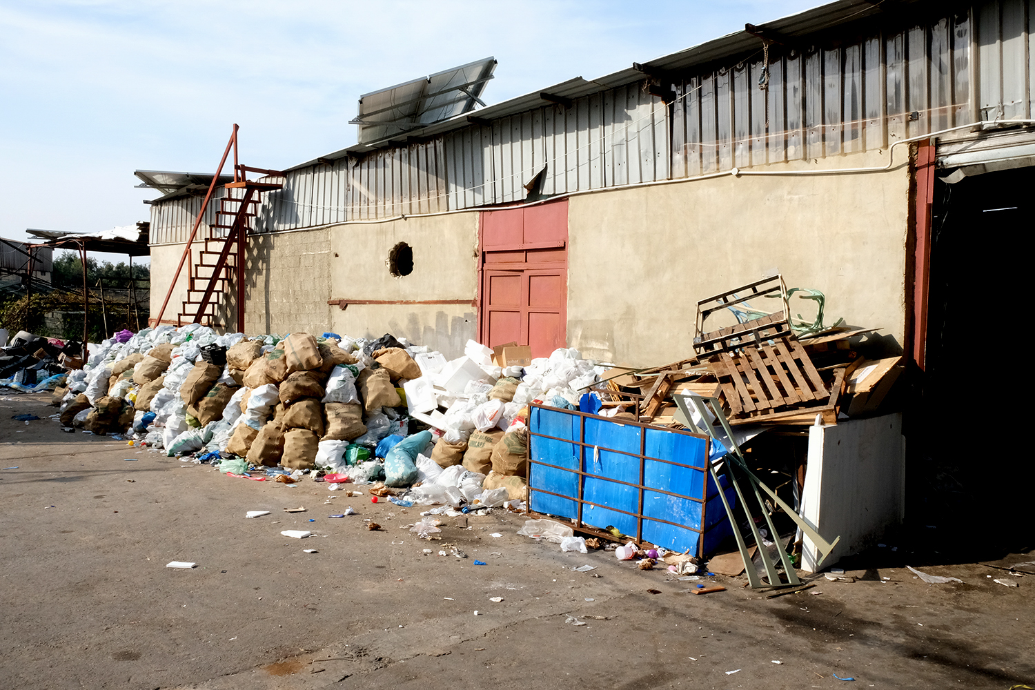 Mais l’entreprise a choisi de le collecter tout de même en attendant de trouver une solution ©Globe Reporters