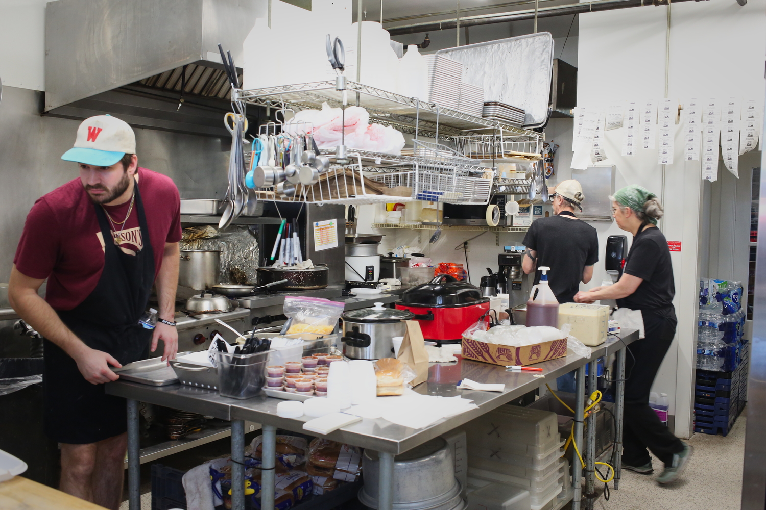 La cuisine du restaurant © Globe Reporters