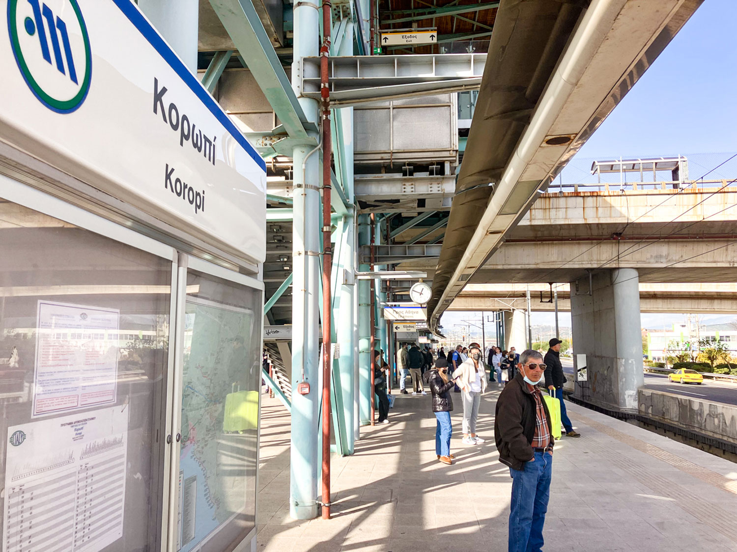 La station de métro de Koropi © Globe Reporters