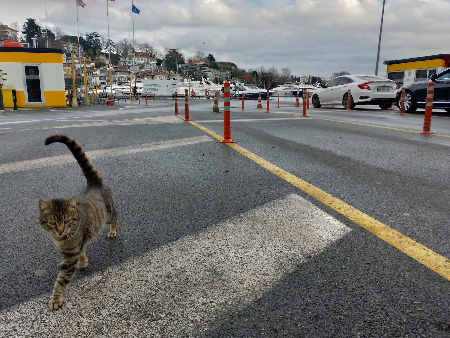 Istinye est un ancient village grec, sur la rive européenne du Bosphore. Mais il a depuis longtemps été absorbé par la mégapole d’Istanbul. Ici, il faut patienter quelques minutes pour prendre le ferry-boat. © Globe Reporters