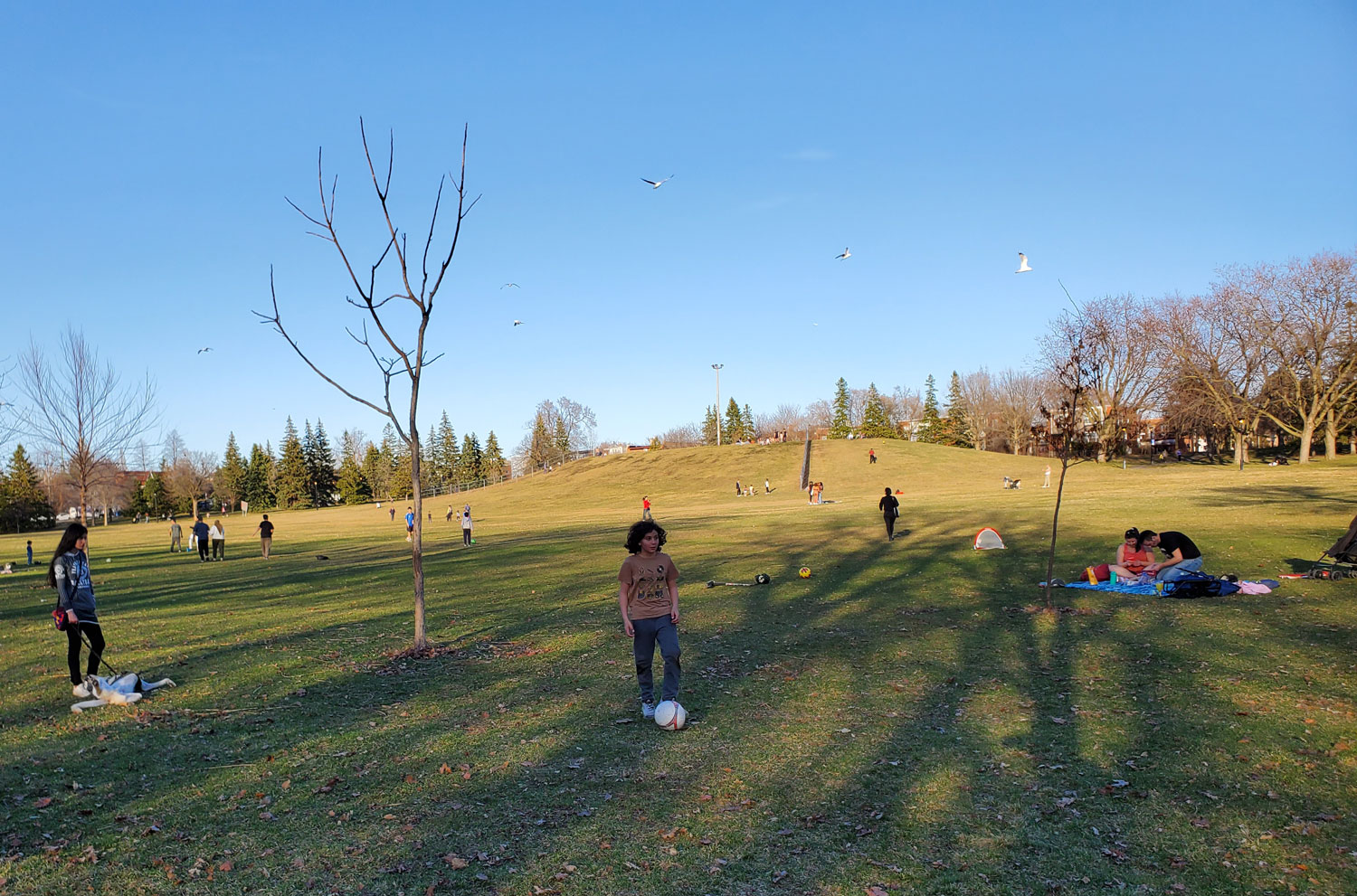 Hiver comme été, c’est un lieu de loisirs pour les familles du quartier. De nombreuses activités y sont organisées par l’arrondissement © Globe Reporters