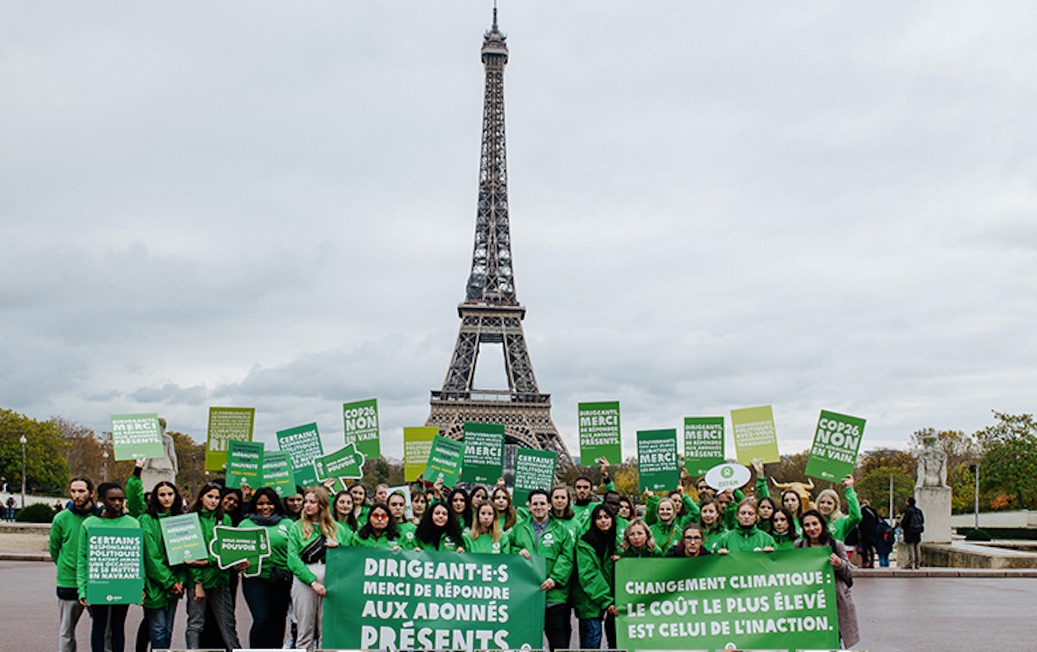 À l’occasion de la COP26 © OXFAM France