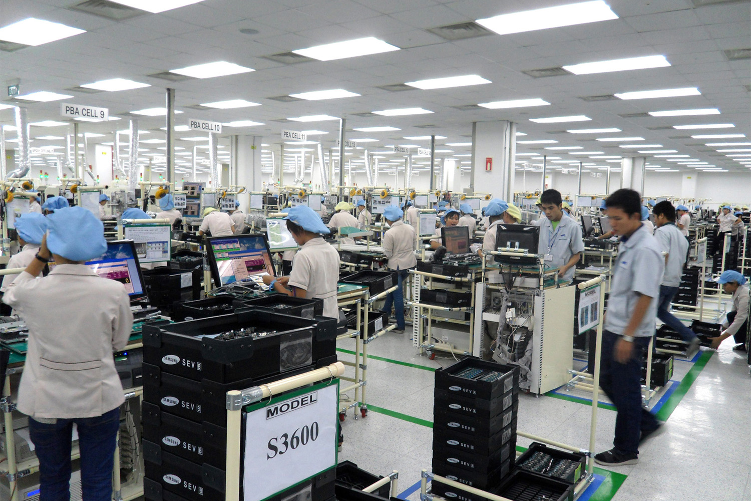 Quelques 50 000 salariés travaillent dans les deux usines vietnamiennes.