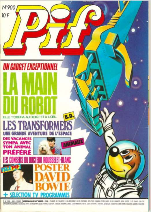 Une couverture de Pif Gadget